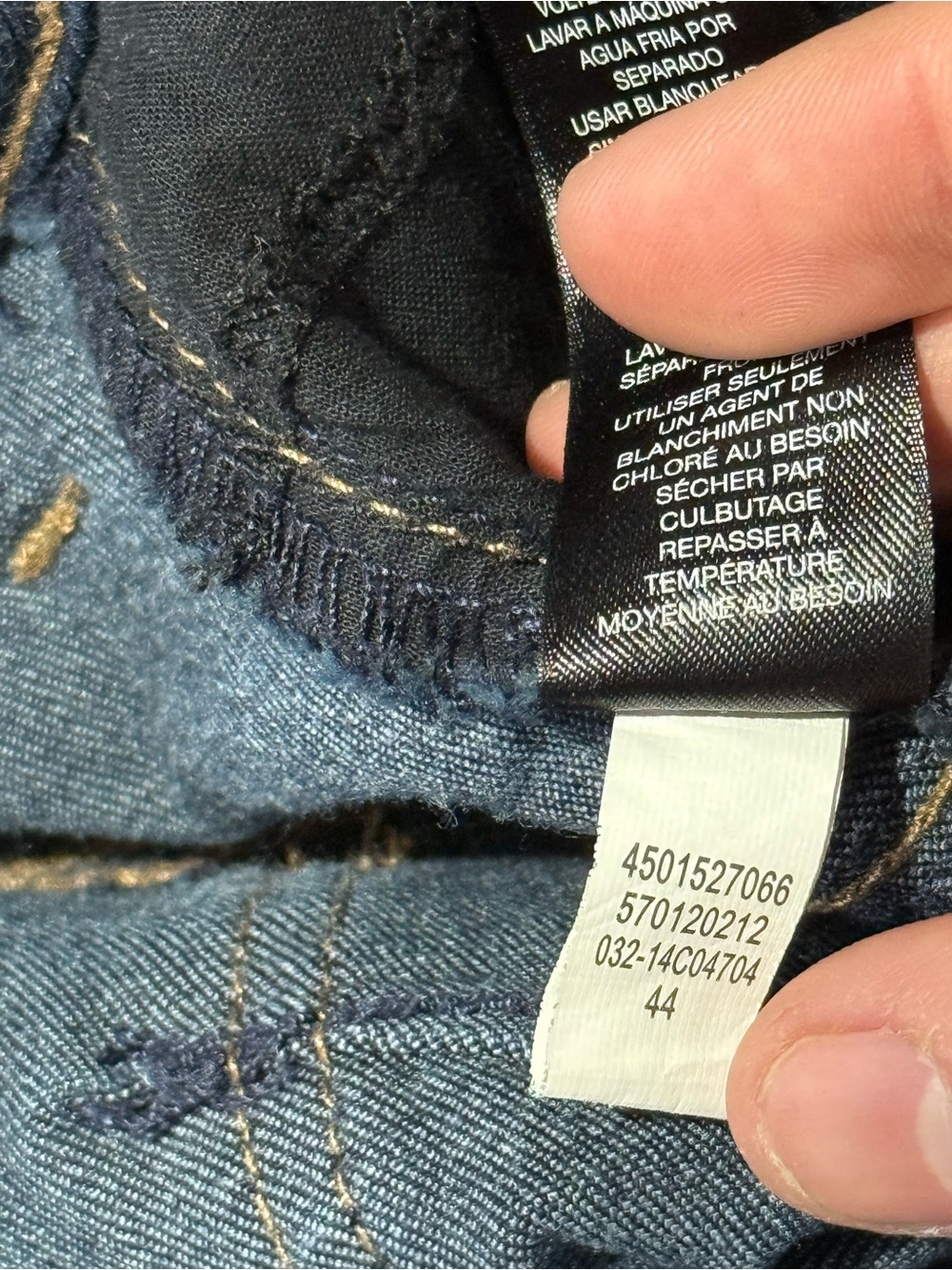 Chico’s SO LIFTING Girlfriend Jeans Dark Blue Wash Size 3 / 16 SO SLIMMING - Picture 9 of 9
